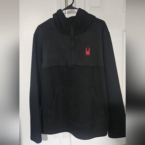 Spyder Men's Black Pullover Jacket